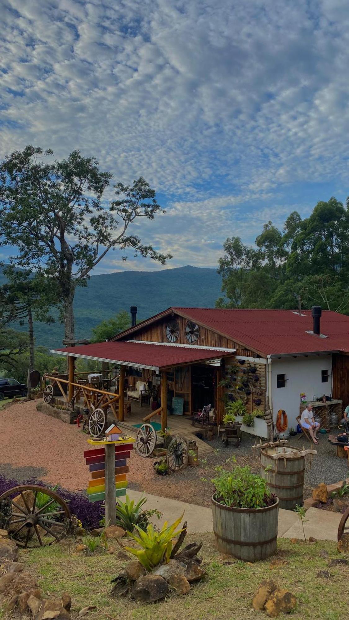 Alto Da Colina Caraa Rs Villa Bagian luar foto